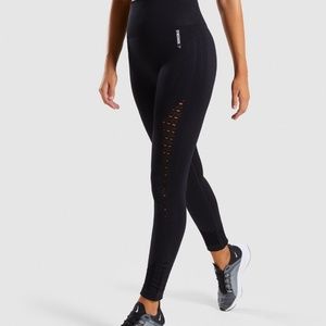Gymshark Energy+ Seamless Leggings - Black 